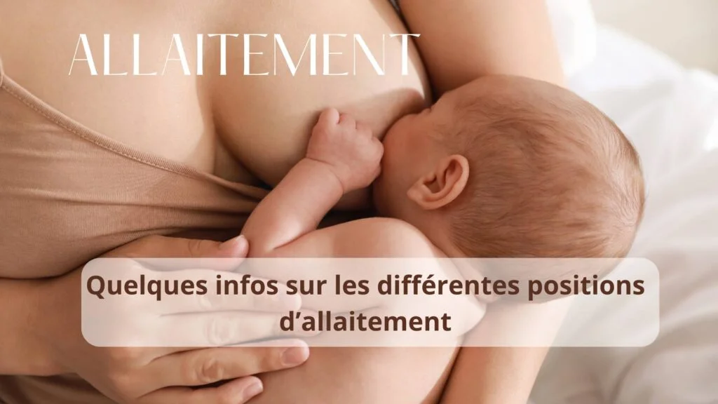 Positions allaitement