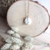 Breloque aventurine verte et cristal de roche pour bijoux au lait maternel Elégants et Délicats