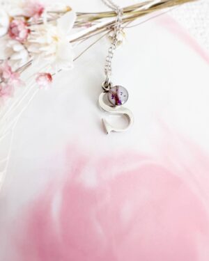 Initiale2 Initiale pendentif au lait maternel bijou souvenir 2