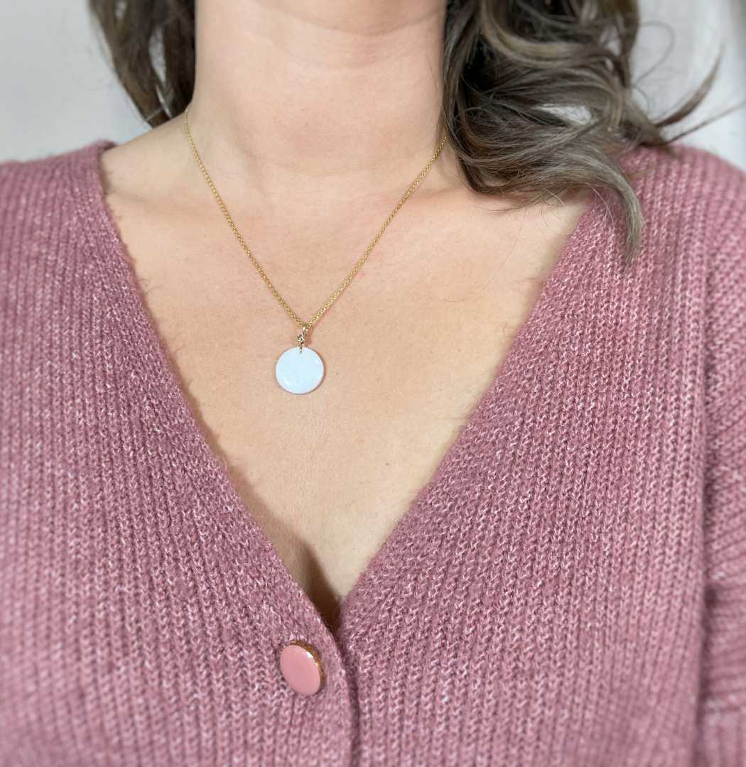 Lune - Pendentif au lait maternel 9 Lune pendentif au lait maternel bijou souvenir