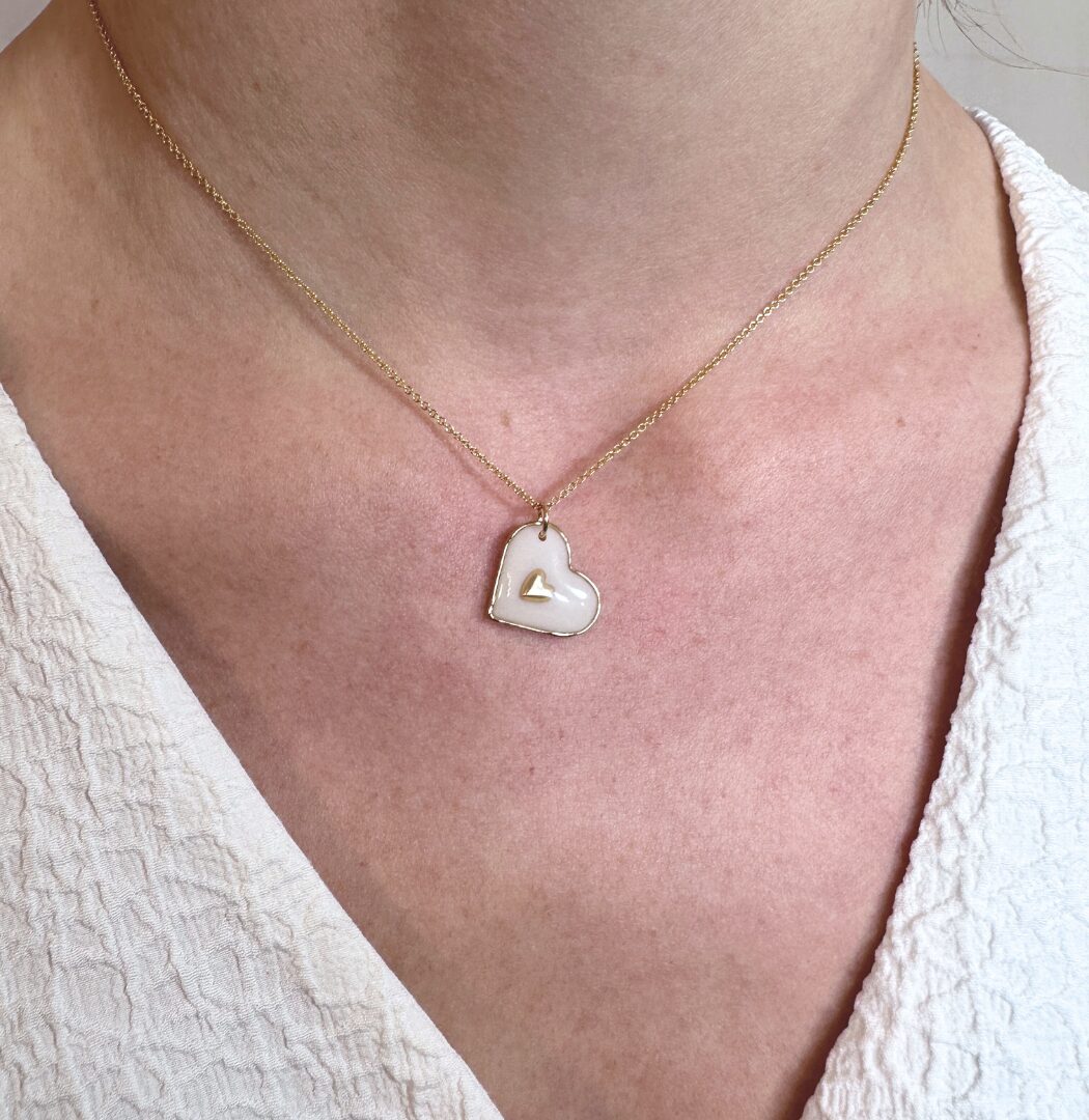 Coeur Précieux - Pendentif au lait maternel 8 coeur précieux pendentif au lait maternel