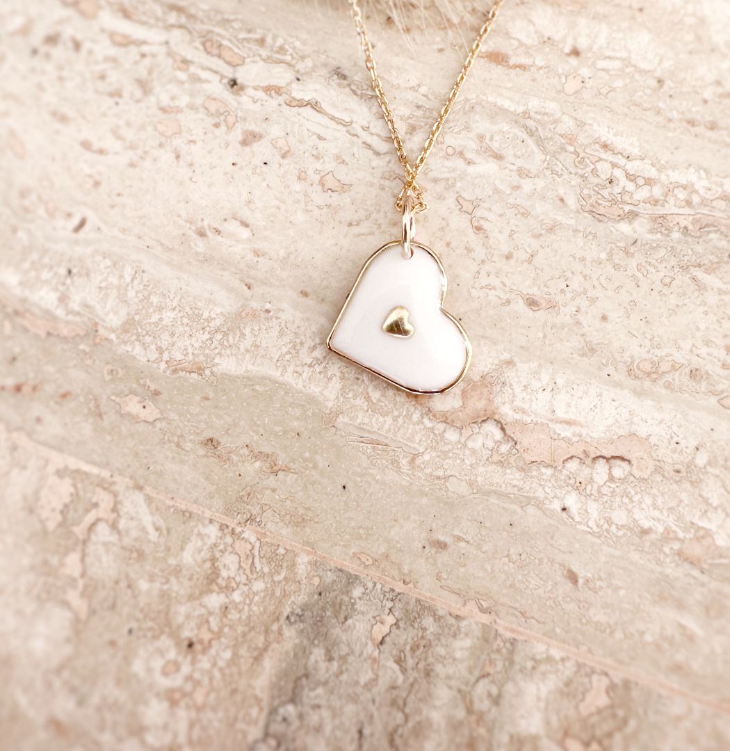 Coeur Précieux - Pendentif au lait maternel 1 coeur précieux 1