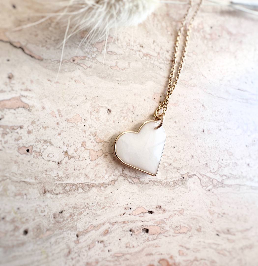 Coeur Précieux - Pendentif au lait maternel 2 Coeur précieux pendentif au lait maternel bijou souvenir 1