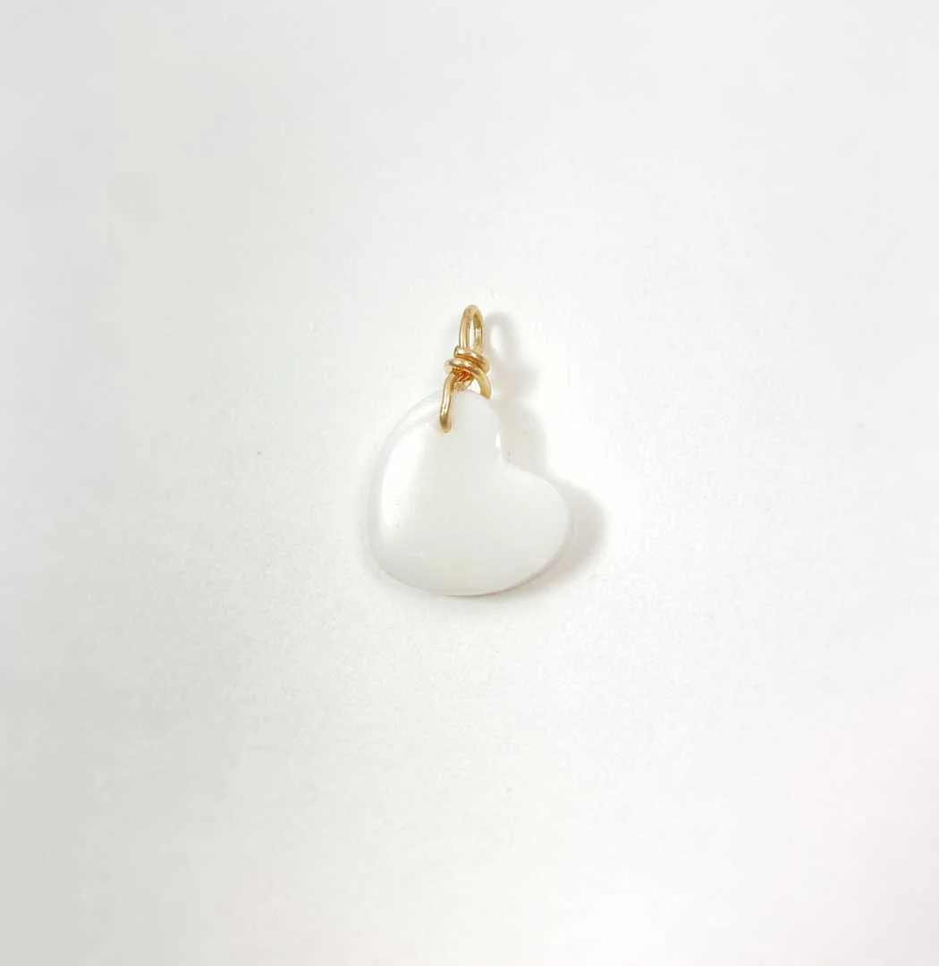 Coeur Délicat - Pendentif au lait maternel – Image 2