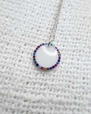 Arc en ciel2 Arc en ciel pendentif bijou souvenir au lait maternel 1