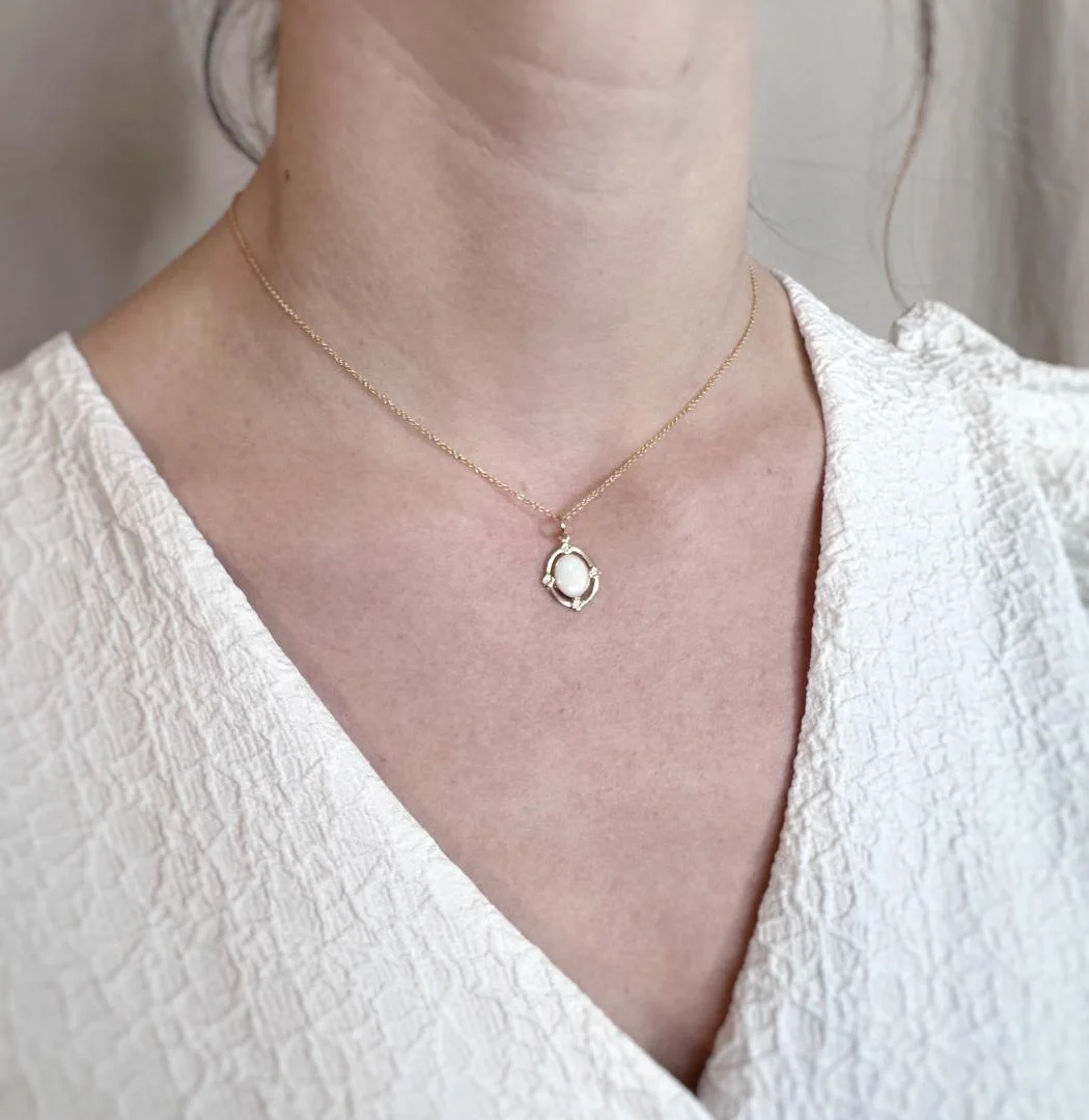 pendentif Beauté bijou souvenir au lait maternel 1