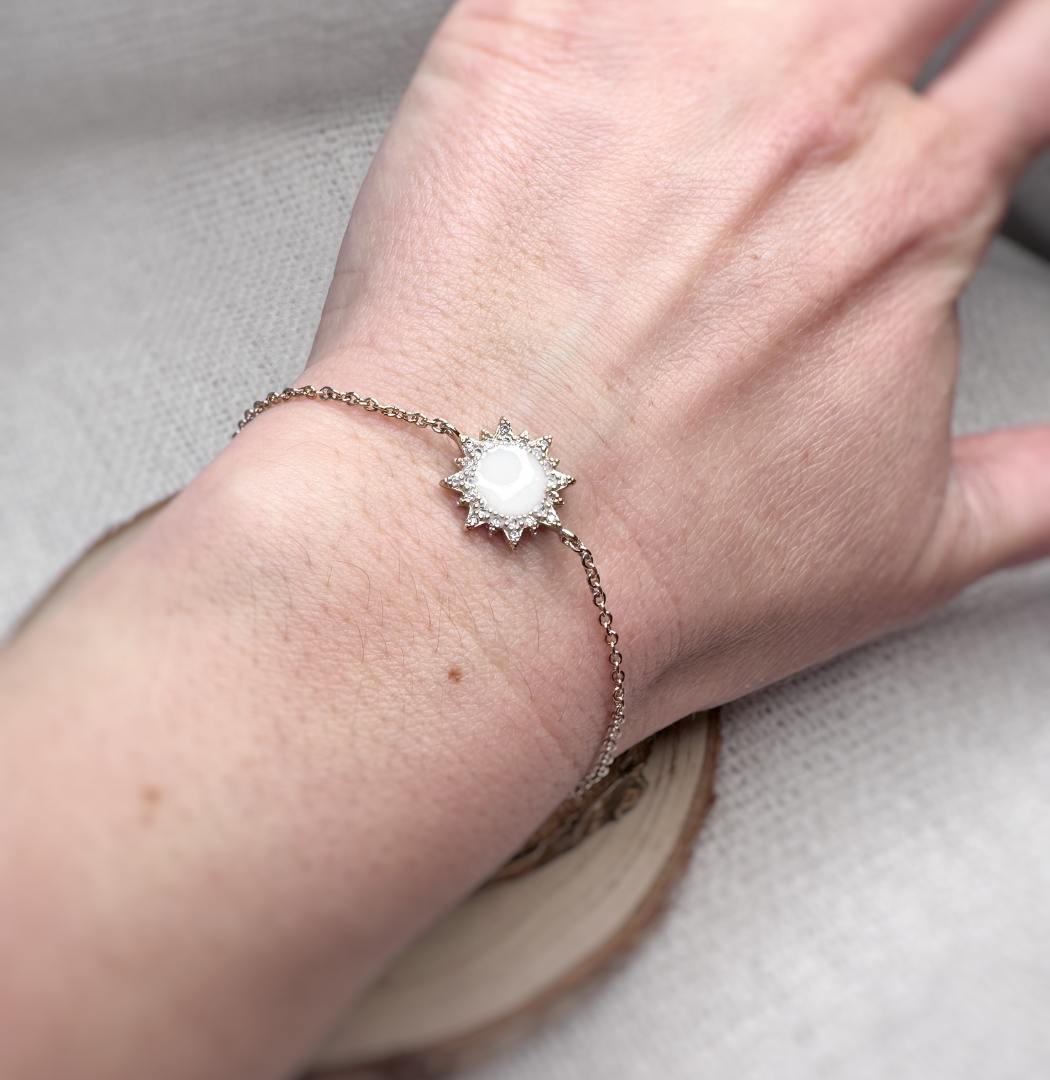 Lumineux - Bracelet au lait maternel 4 Bracelet Lumineux au lait maternel bijou souvenir 4