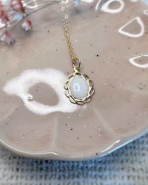 pendentif Tourbillon bijou souvenir au lait maternel 2