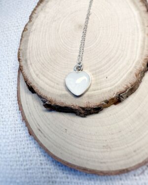 coeur élégant 4 Coeur élégant pendentif au lait maternel bijou souvenir4
