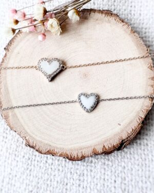 Bracelet LOVE au lait maternel, bijoux souvenirs