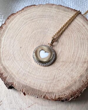 Eternel pendentif au lait maternel, bijou souvenir.