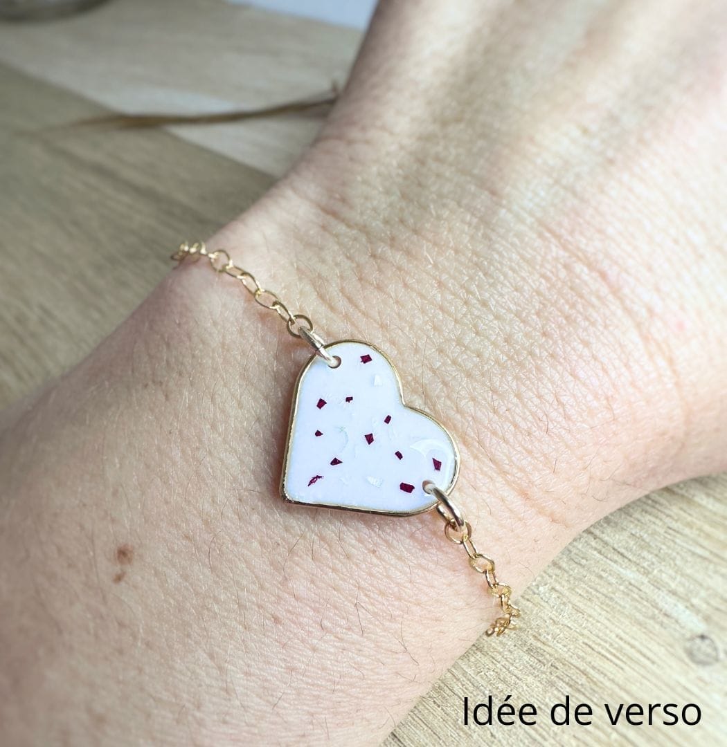 Coeur Précieux- Bracelet au lait maternel 7 Coeur Précieux- Bracelet au lait maternel – Image 7
