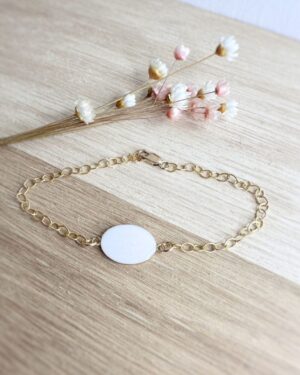 Ovale Elégant - Bracelet au lait maternel