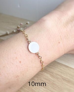 Rond élégant bracelet au lait maternel 1