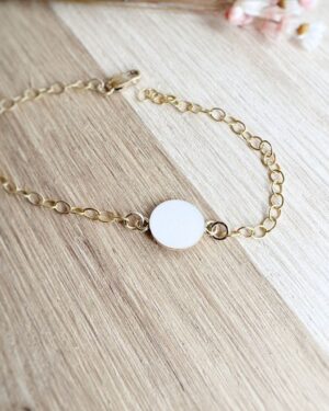 Rond élégant bracelet au lait maternel 4