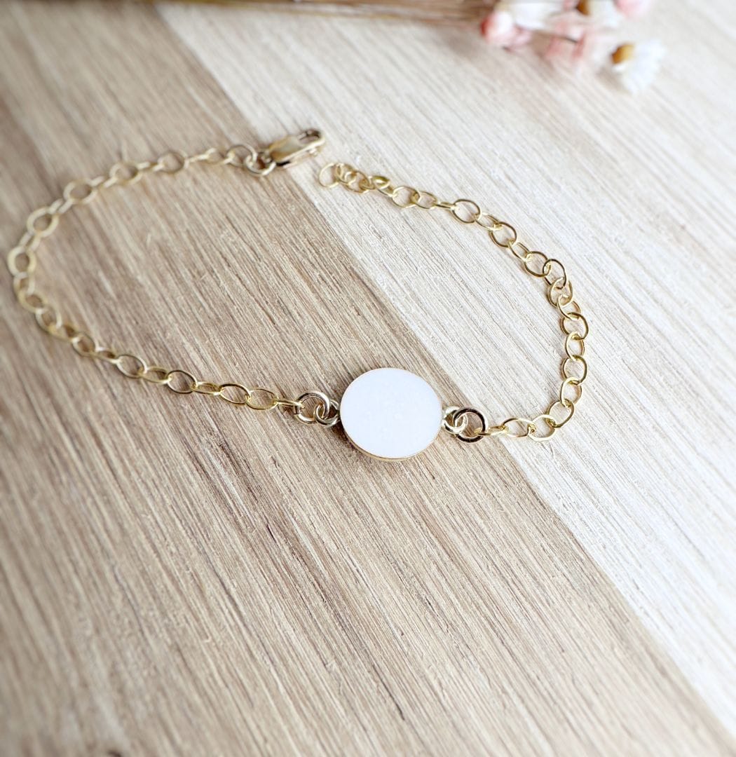 Rond Elégant - Bracelet au lait maternel 1 Rond élégant bracelet au lait maternel 4