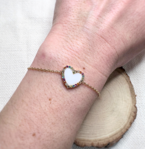 Brillant bracelet au lait maternel 2