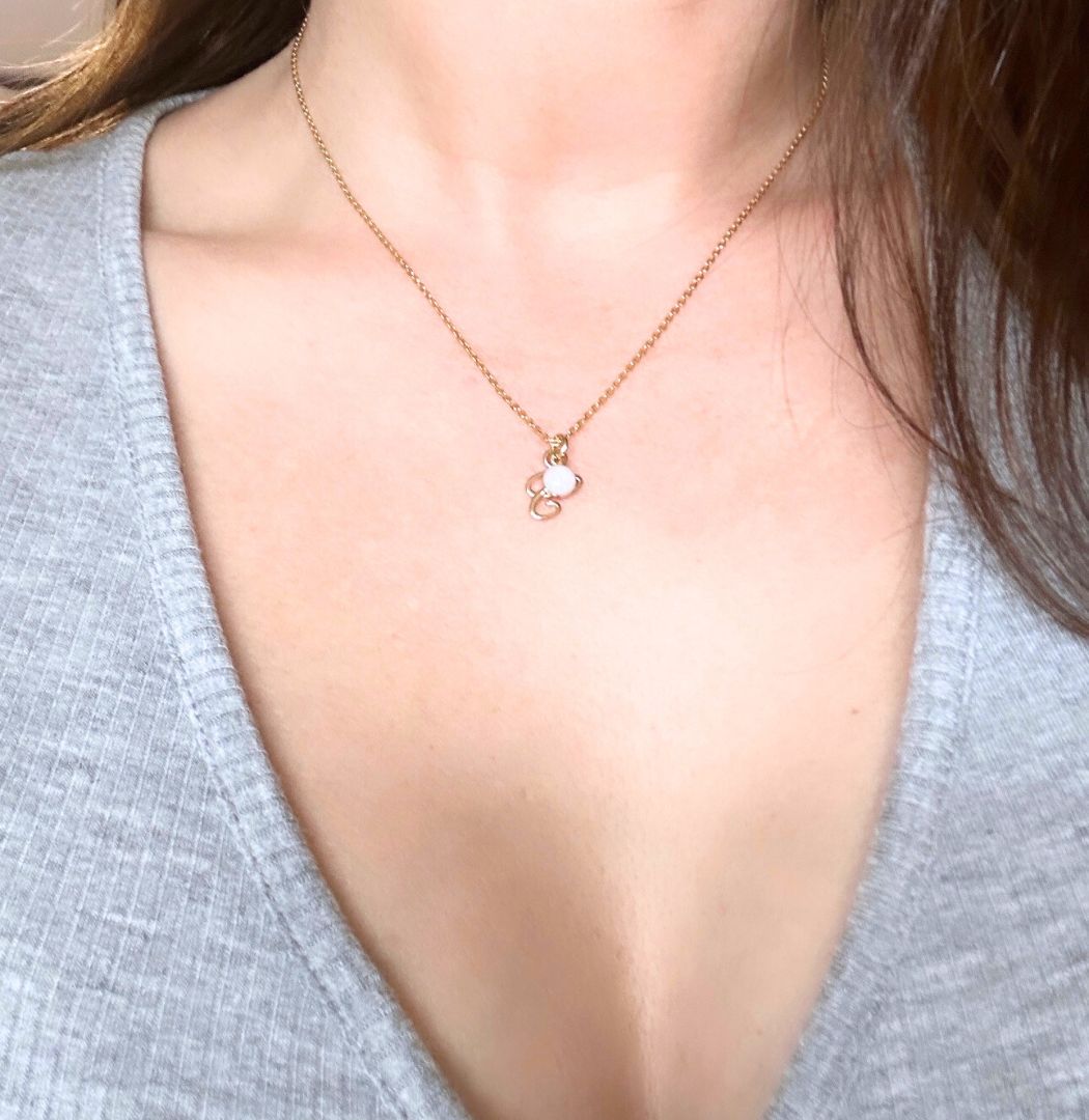 Initiale Cursive - Pendentif au lait maternel 7 Initiale Cursive pendentif au lait maternel2
