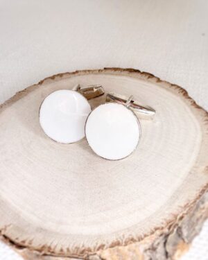 boutons de manchettes ovales au lait maternel et autres souvenirs4