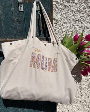 sac cabas souvenirs mot d'amour