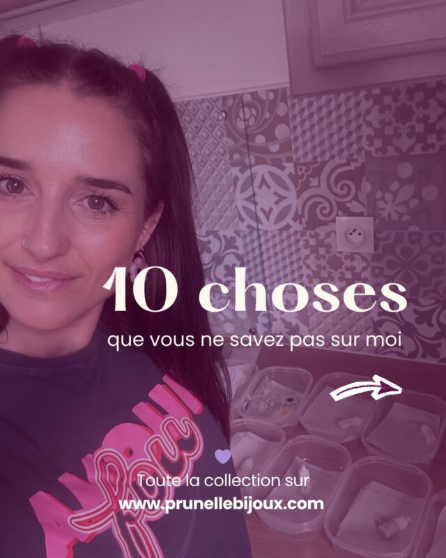Je te dévoile 10 choses sur moi… et certaines vont te surprendre, d’autres te feront sourire ☺️

Avec le recul, je me dis que finalement… ça résume un peu le pourquoi du comment de Prunelle 💜 

Je te laisse découvrir tout ça dans le carrousel… (et surtout la 10ème info 🪩 ) 
👉 Dis-moi en commentaire ce que tu en penses… toi aussi tu serais prête à casser le PEL ? 😅 

Modèles déposés ®️ 

Hello, moi c’est Mélane 

🤍 Je transforme vos souvenirs en bijoux et broderies uniques. 

Bijoux au lait maternel · fleurs séchées · cordon ombilical · cendres · sable… les possibilités sont infinies ✨ 

Broderies souvenirs réalisées avec les vêtements de bébé ou de personnes qui nous ont quittées, des pièces uniques à porter fièrement, chaque jour. 

💜 Créons ensemble ta broderie souvenir

#souvenirprecieux#creatricedebijoux#bijoulaitmaternel#bijousouvenir#broderiesouvenir