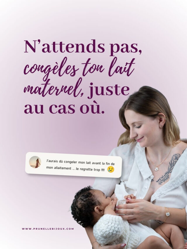 Trop de mamans m'écrivent la même phrase : elles voulaient attendre la fin de l'allaitement pour commander, et leur lactation s'est arrêté du jour au lendemain. ⁠
Une maladie, une reprise du travail, un bébé qui sèvre seul. ⁠
⁠
Congeler deux cuillères à café de lait dès maintenant ne t'engage à rien. mais tu garde la liberté de décider plus tard si tu souhaite célébrer ton allaitement avec un bijou !⁠
⁠
Toutes les étapes pour commander sont sur le site.⁠
⁠
Portez vos souvenirs près du coeur 💕⁠
⁠
Modèles déposés ®️⁠
⁠
Hello, moi c’est Mélane et je transforme tes souvenirs en bijou et broderies⁠
⁠
🤍 Bijoux contenant ton lait maternel pour un beau souvenir de ton allaitement, fleurs séchées de bouquet de mariée, sable, cendres, terre, cordon ombilical… les possibilités sont infinies ! Créons ensemble ton bijou souvenir, lien en bio !⁠
⁠
💜 Broderies souvenirs avec les vêtements de bébé, de personnes qui nous ont quittées, des sweats à porter et reporter pour afficher fièrement son histoire de vie, lien en bio !⁠
⁠
[ allaitement - Parentalité - maternité - motherhood - tétées - lait maternel - bijoux - souvenirs - bébé - enfant - toddler - newborn - nourrisson - infant - bijou au lait maternel - mode bébé- vêtements souvenirs - bébé 2026 ]⁠
⁠
#allaitement #bébé2026  #parentalité #futuremaman #bébéenroute⁠